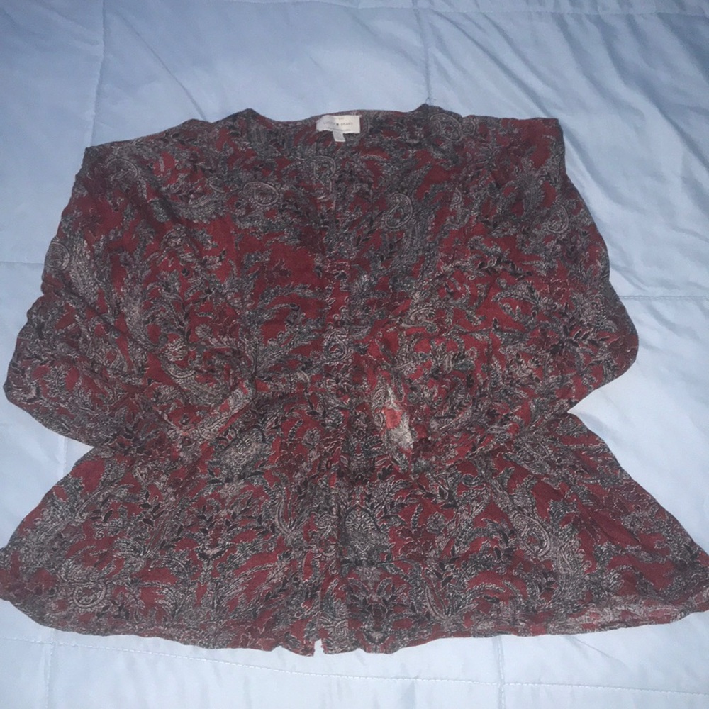 Button up blouse